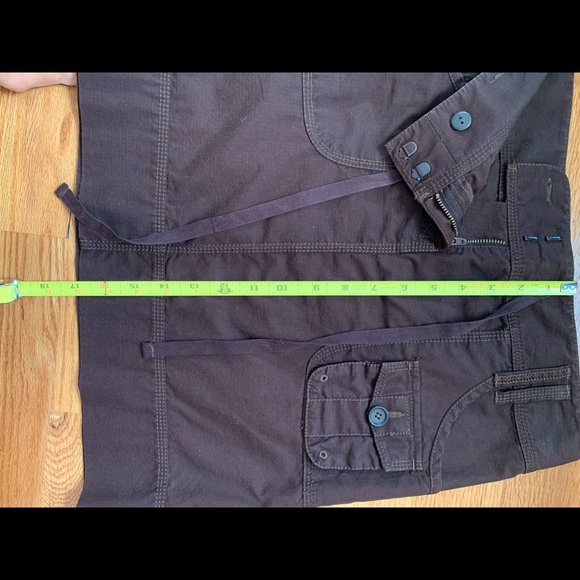 LOFT brown drawstring skirt - Picture 6 of 6